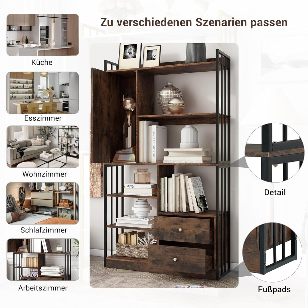 Becag Living Lounge Drawing Room Bookcase Organizer Rack | Furniture | Waseeh Pakistan