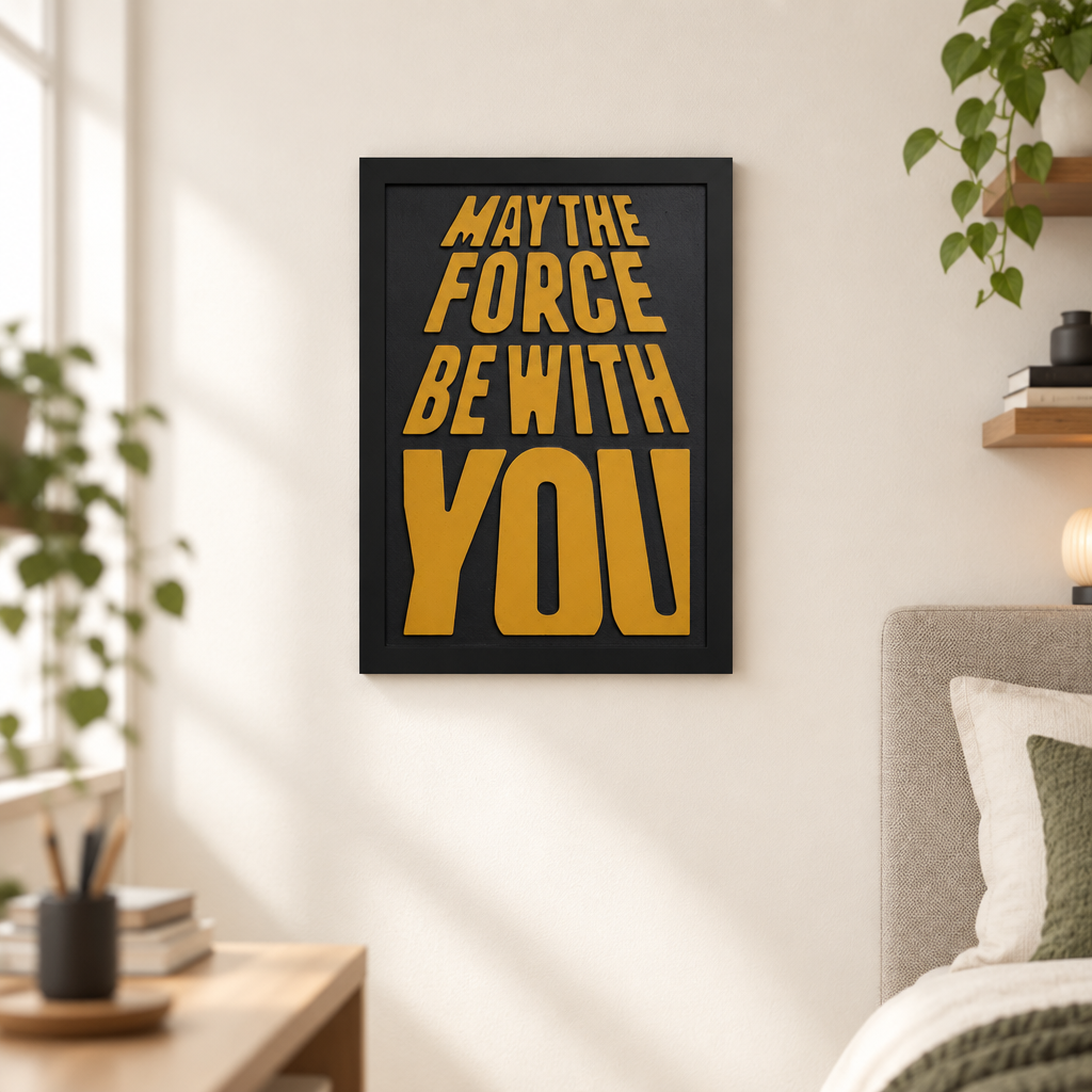 Wall "Be with" Decor | Home Décor | Waseeh Pakistan