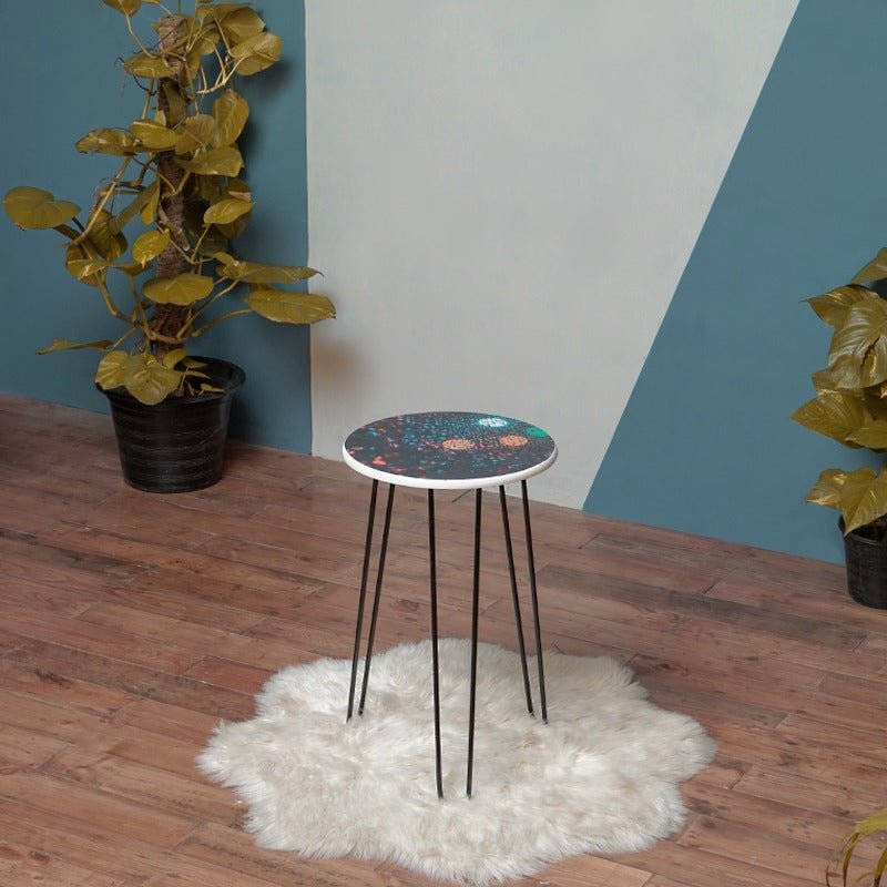 Black Hopes Universe Living Lounge Center Side Hairpin Table | Furniture | Waseeh Pakistan