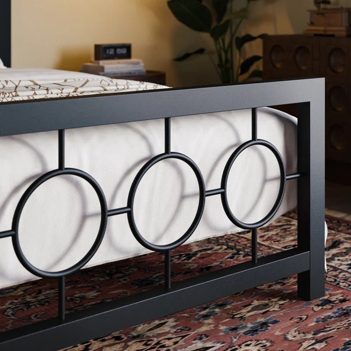 Bloneva All Metal Open-Frame Low Platform Bed | Furniture | Waseeh Pakistan