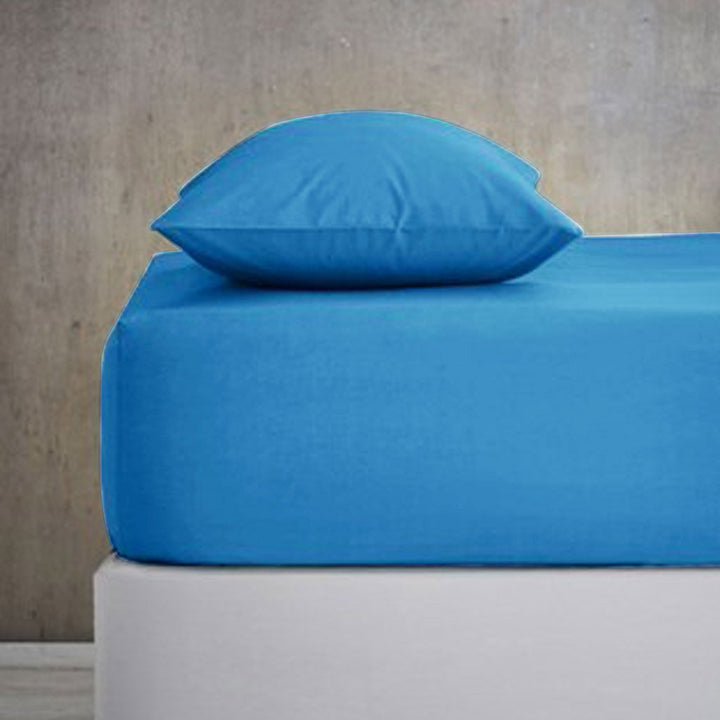 Multi-Colors Cotton Fitted Sheets (Set of 3)