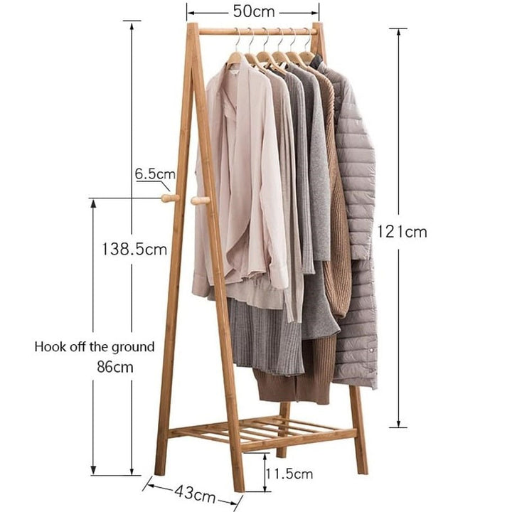 Bragi Clothing Garment Rack with Shelve | Furniture | Waseeh Pakistan