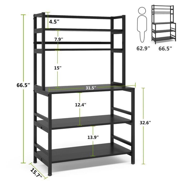 Breagha Wrought Iron Standard Baker&