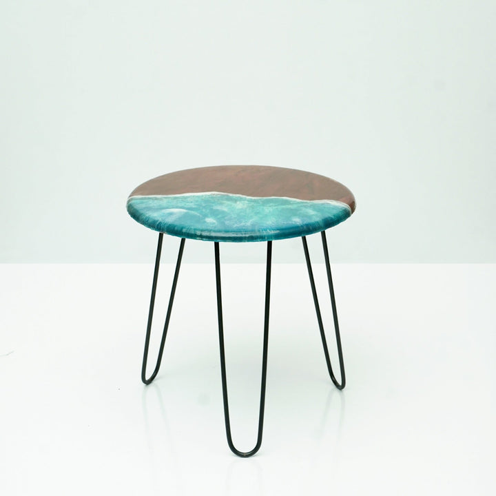 Brown Ocean Living Lounge Center Side Hairpin Table | Furniture | Waseeh Pakistan