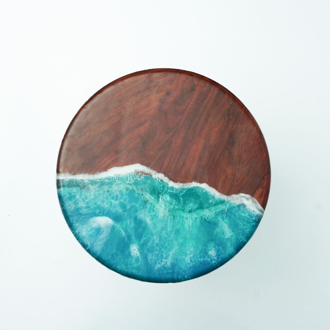 Brown Ocean Living Lounge Center Side Hairpin Table | Furniture | Waseeh Pakistan