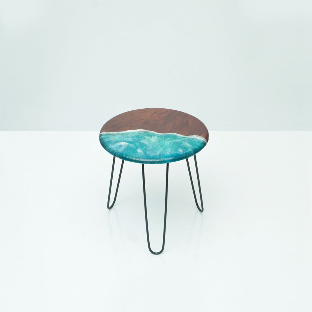 Brown Ocean Living Lounge Center Side Hairpin Table | Furniture | Waseeh Pakistan