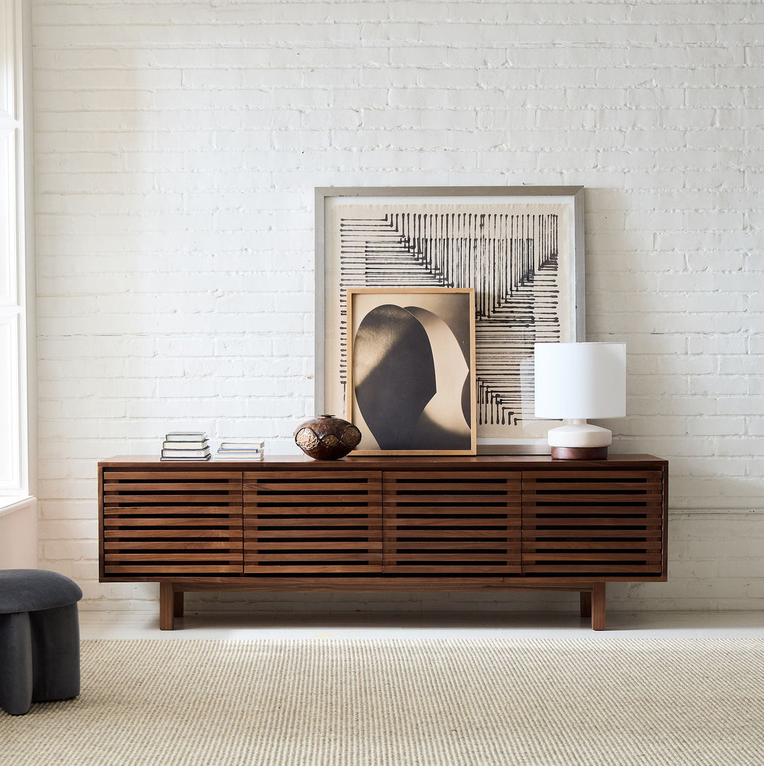 Bryced Living Lounge LED Media Console Table | Furniture | Waseeh Pakistan