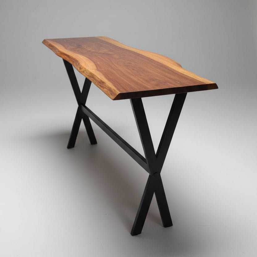 Burning Desire Hallway Lounge Natural Wooden Slim Console Table | Furniture | Waseeh Pakistan
