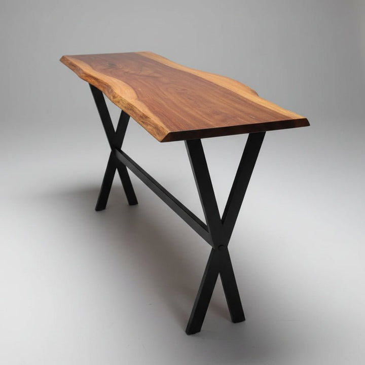 Burning Desire Hallway Lounge Natural Wooden Slim Console Table | Furniture | Waseeh Pakistan
