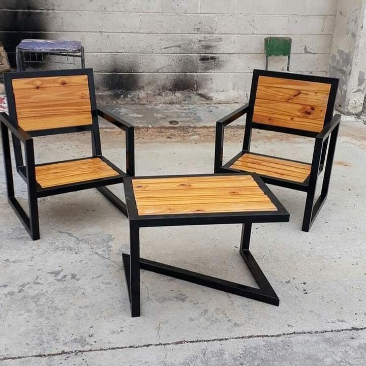 Burnziee Low End Lawn Outdoor Sturdy Chair Table Set (Set of 3) - Only in ISL &amp; LHR | Furniture | Waseeh Pakistan