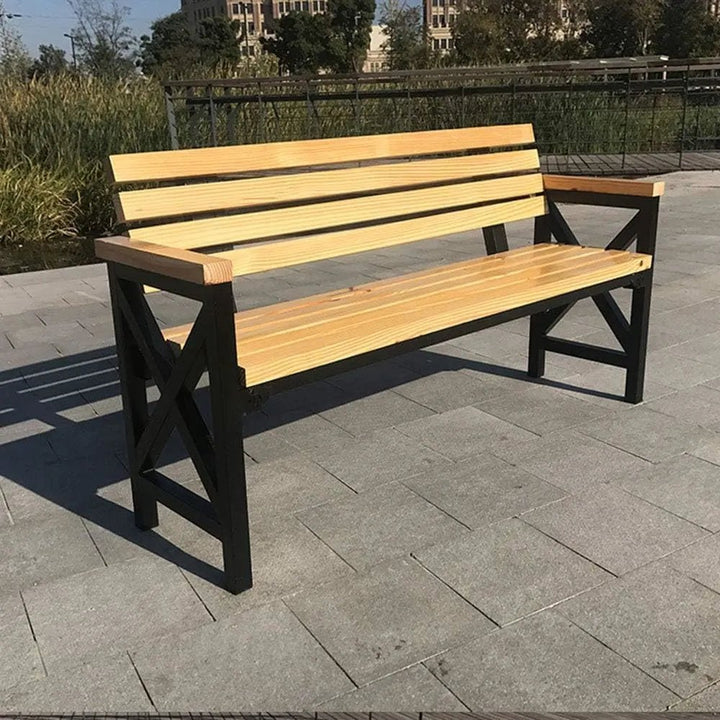 Cafier Solid Outdoor Park Lawn Garden Sturdy Bench | Furniture | Waseeh Pakistan