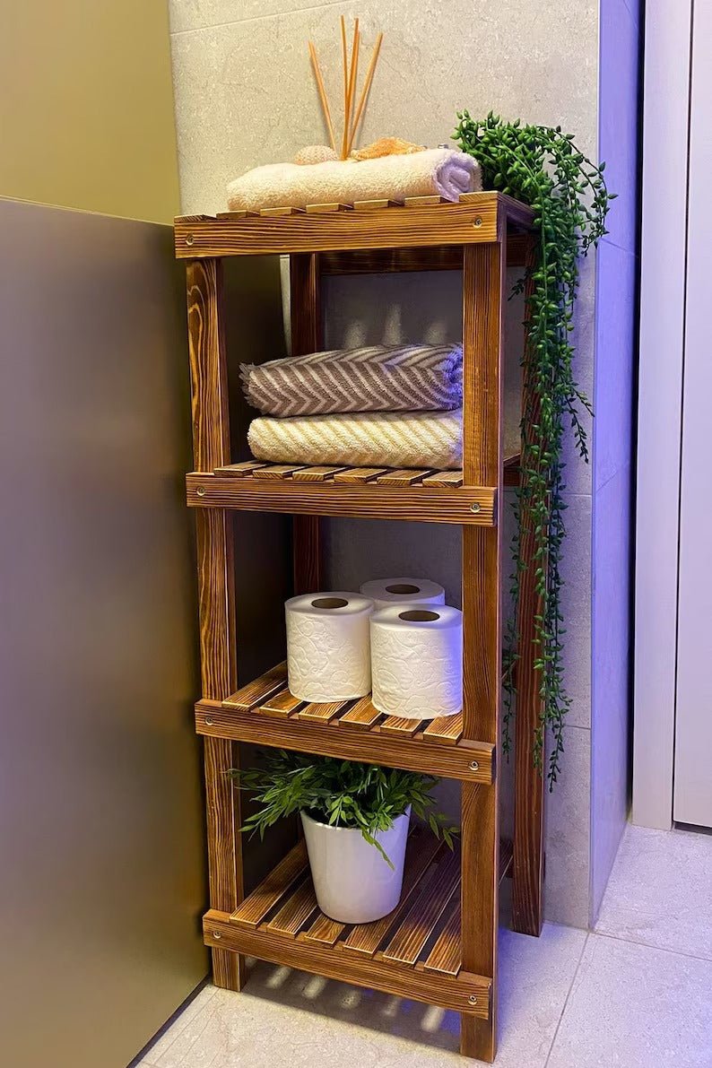 Calren Wood Shelve Organizer | Not Sale FB | Waseeh Pakistan