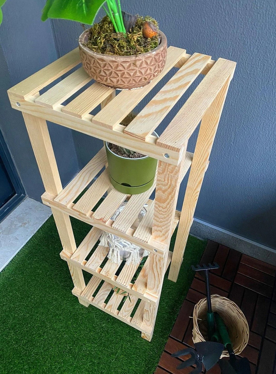 Calren Wood Shelve Organizer | Not Sale FB | Waseeh Pakistan