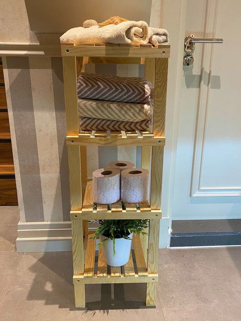 Calren Wood Shelve Organizer | Not Sale FB | Waseeh Pakistan