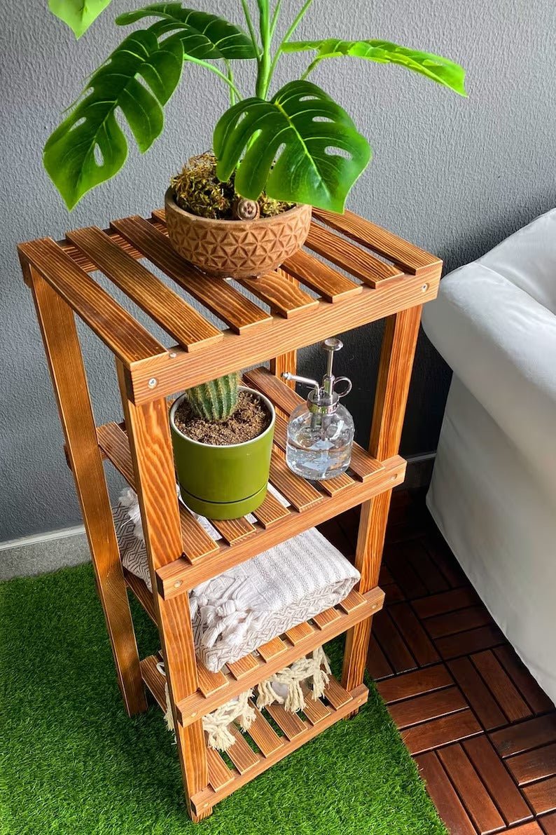 Calren Wood Shelve Organizer | Not Sale FB | Waseeh Pakistan