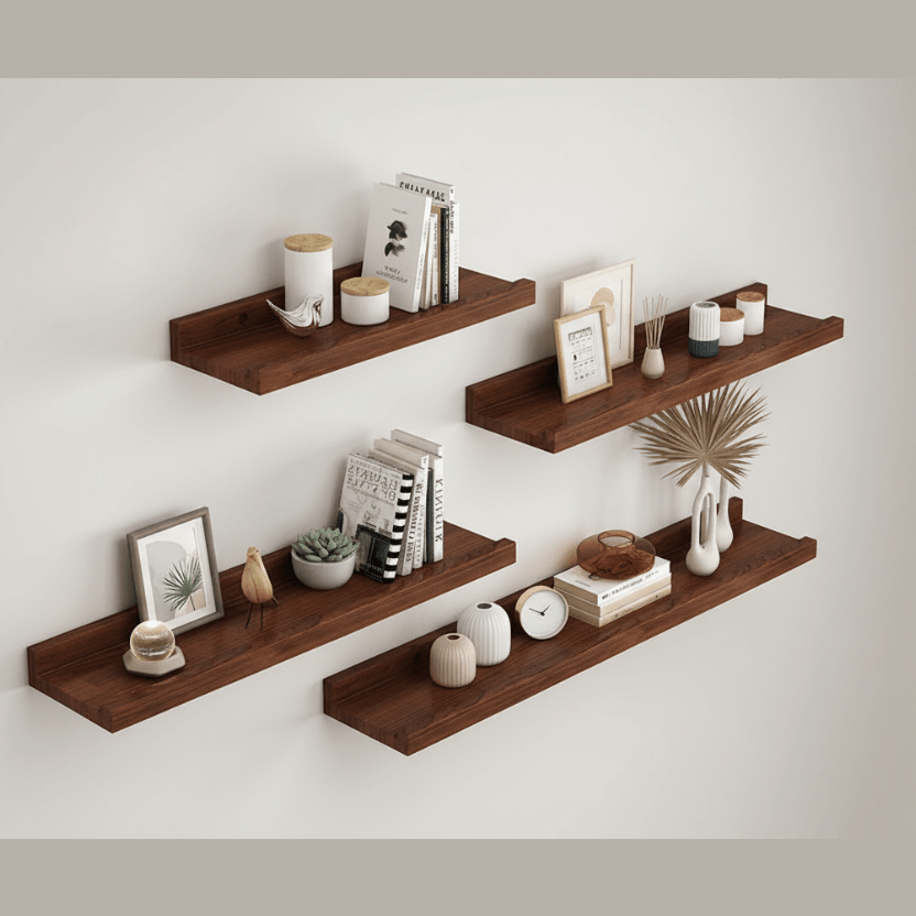 Calvo Floating Shelf (Pack of 2) | Not Sale FB | Waseeh Pakistan