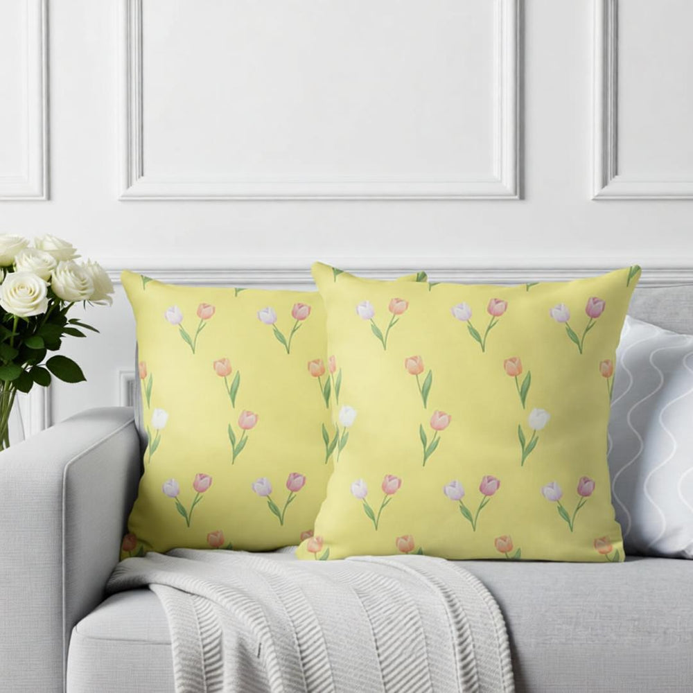 Calvora Bedroom Drawingroom Sofa Cushion Covers (Pack of 2) | Home Décor | Waseeh Pakistan