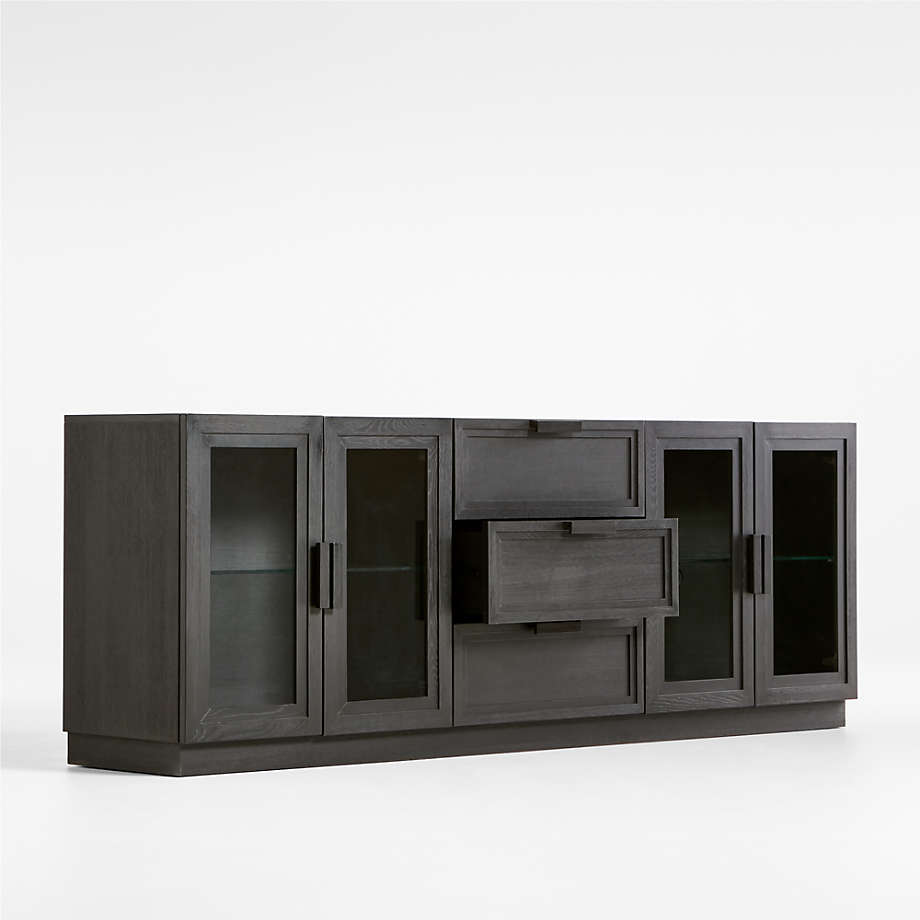 Calypso Living Lounge LED Storage Media Console (Solid Wood) | Furniture | Waseeh Pakistan