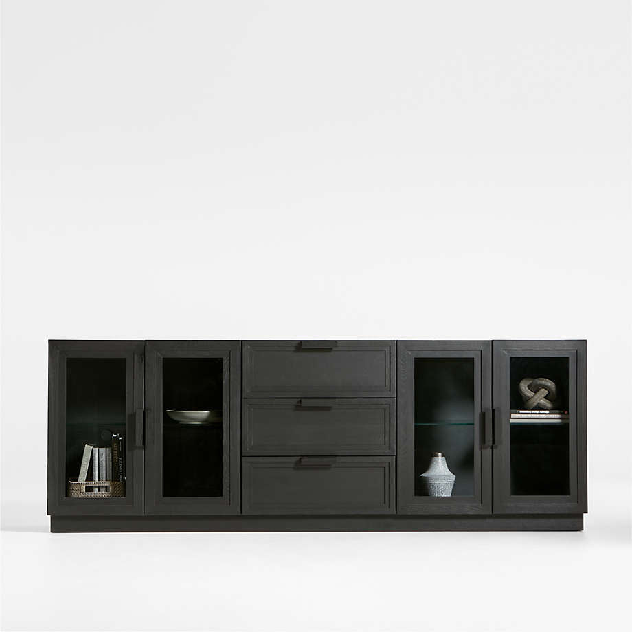 Calypso Living Lounge LED Storage Media Console (Solid Wood) | Furniture | Waseeh Pakistan
