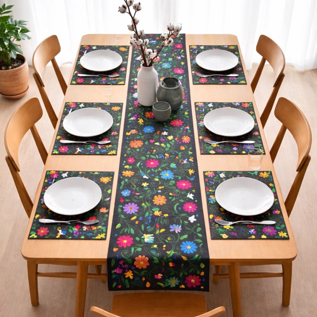Calyra Table Runner &amp; Mats Set | Home Décor | Waseeh Pakistan