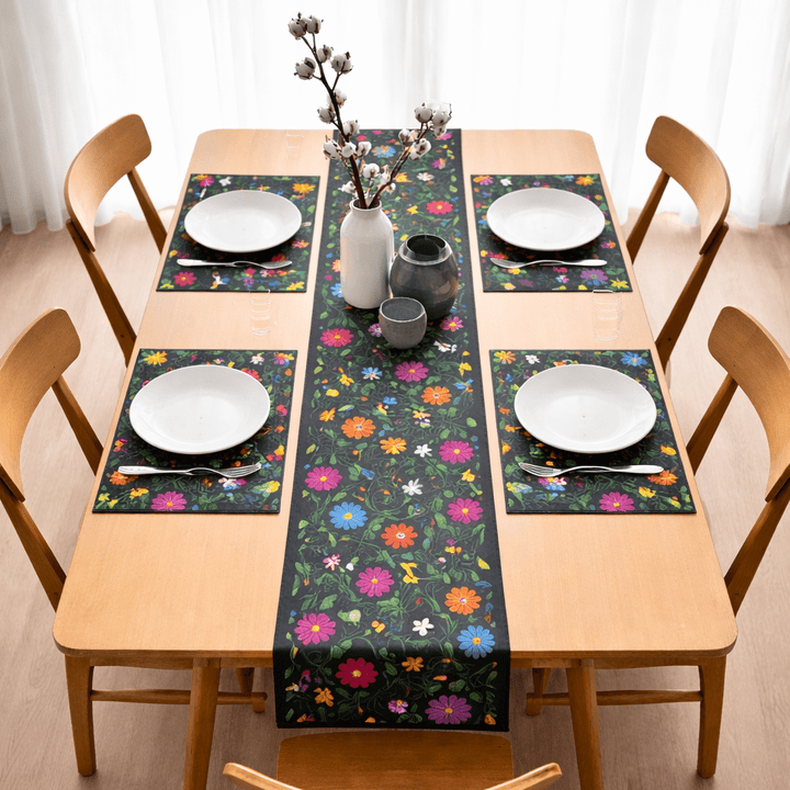 Calyra Table Runner &amp; Mats Set | Home Décor | Waseeh Pakistan