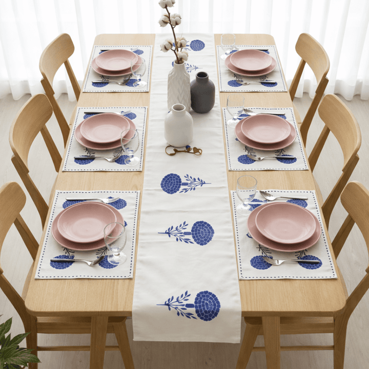 Calyra Table Runner &amp; Mats Set | Home Décor | Waseeh Pakistan
