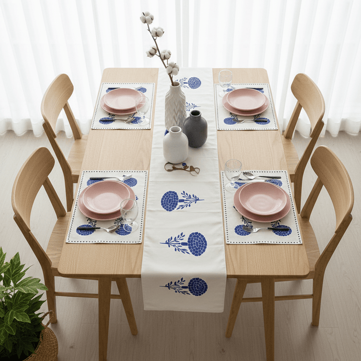 Calyra Table Runner &amp; Mats Set | Home Décor | Waseeh Pakistan