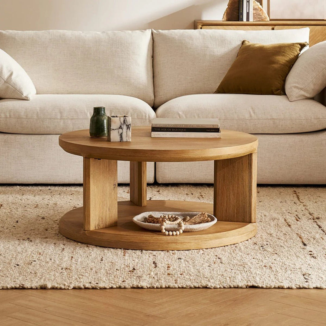 Casa Living Lounge Round Centre Coffee Table | Furniture | Waseeh Pakistan