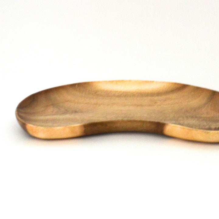 Cashew Nut Shape Wooden Platter Tray | kitchen Item | Waseeh Pakistan