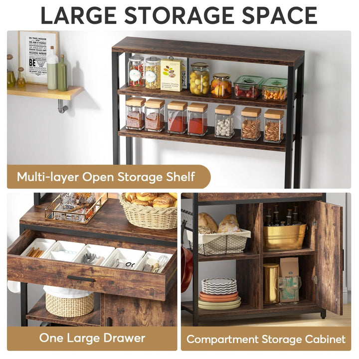 Casity Kitchen Utensil Organizer Storage Bakers Rack-Special | Furniture | Waseeh Pakistan