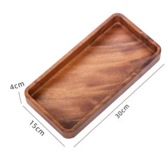 Walnut Wood Platters Tray Tableware