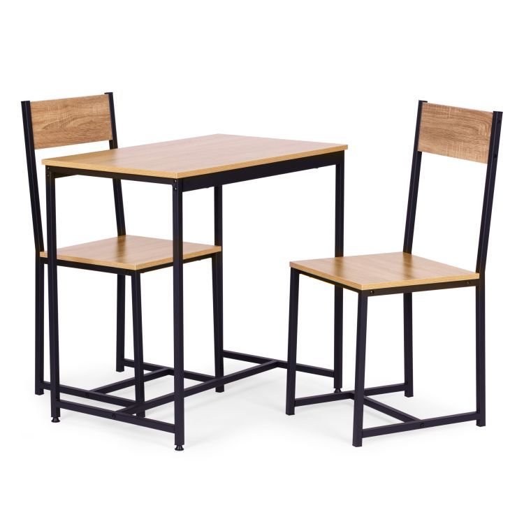 Chinzori Kitchen Dining Room Table and Chairs (Set of 3) | Furniture | Waseeh Pakistan
