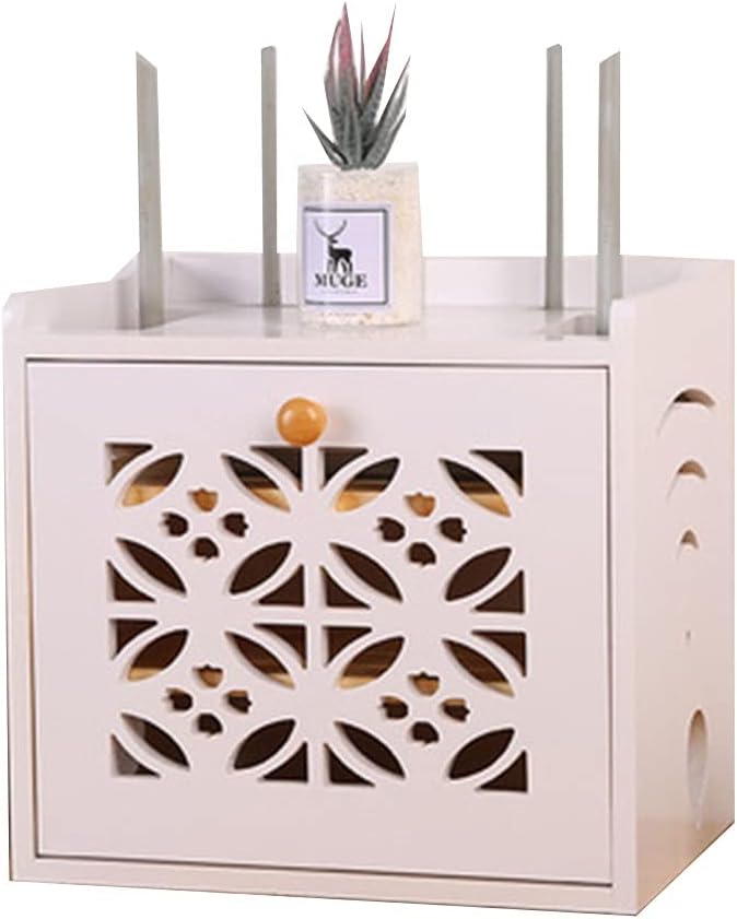 Close Sides Wifi Router Organizer Box | Furniture | Waseeh Pakistan