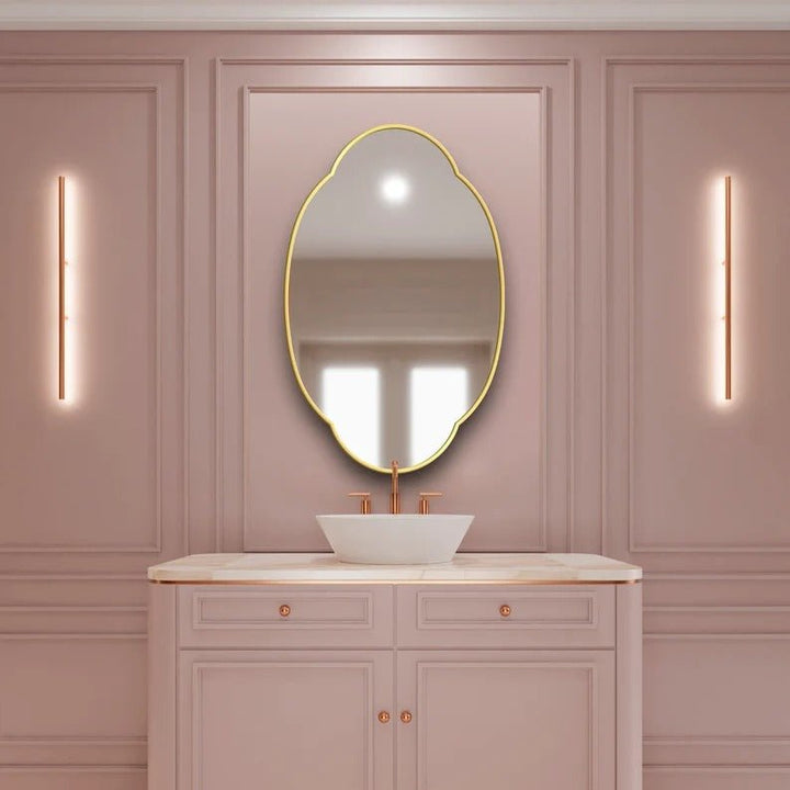 Cloudy Wall Hallway Entryway Minimalist Bedroom Bathroom Mirror | Home Décor | Waseeh Pakistan