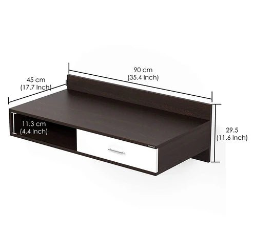 Coloting Wall Mounted Study Writing Work Floating Table | Furniture | Waseeh Pakistan