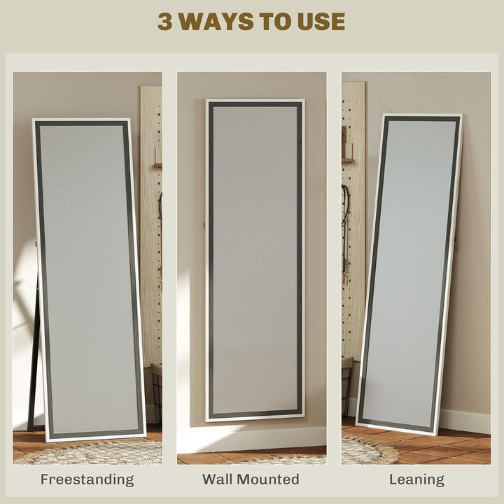 Comom Living Lounge Bedroom Standing Leaning Mirror | Home Décor | Waseeh Pakistan