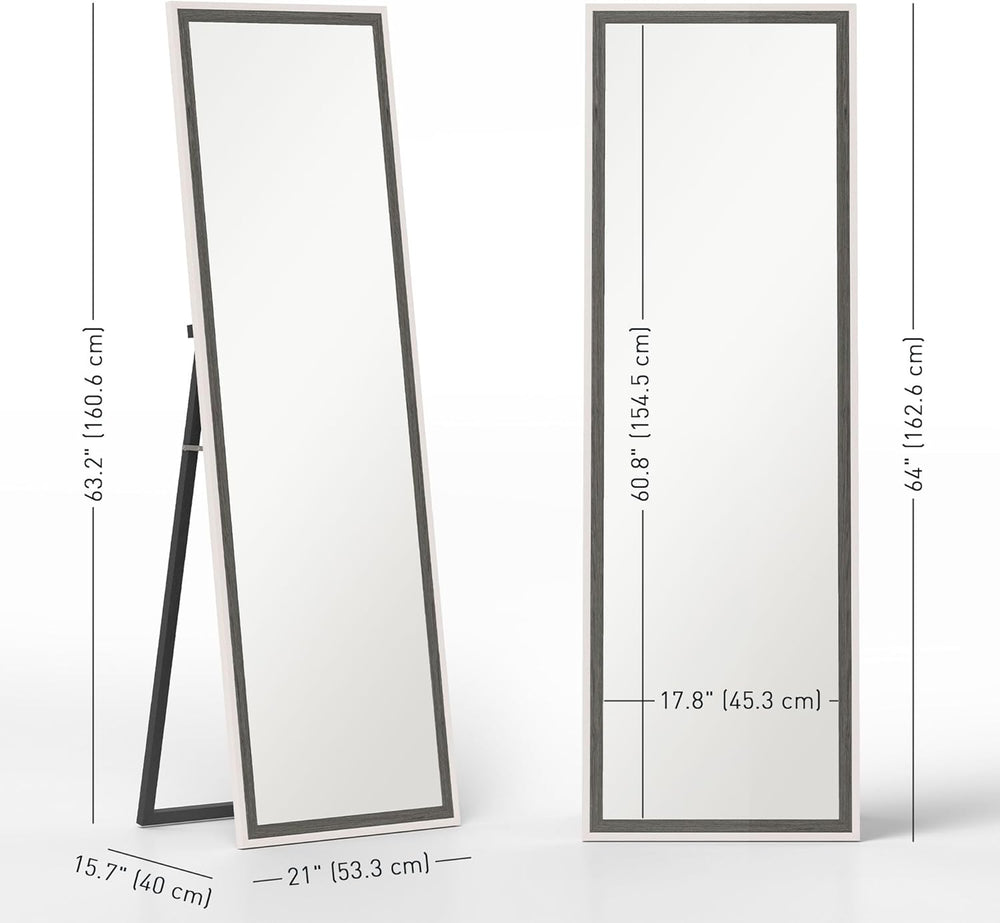 Comom Living Lounge Bedroom Standing Leaning Mirror | Home Décor | Waseeh Pakistan