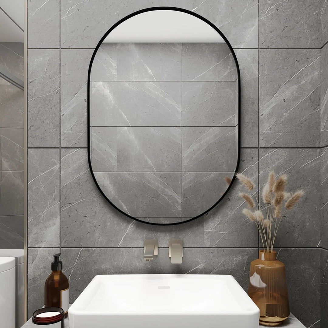 Conguiliao Oval Bathroom Bedroom Vanity Wall Mirror Decor | Home Décor | Waseeh Pakistan