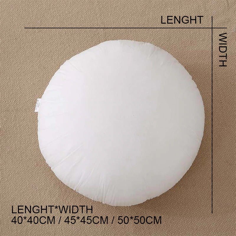 Coocha Simple Round Filled Cushions | Home Décor | Waseeh Pakistan