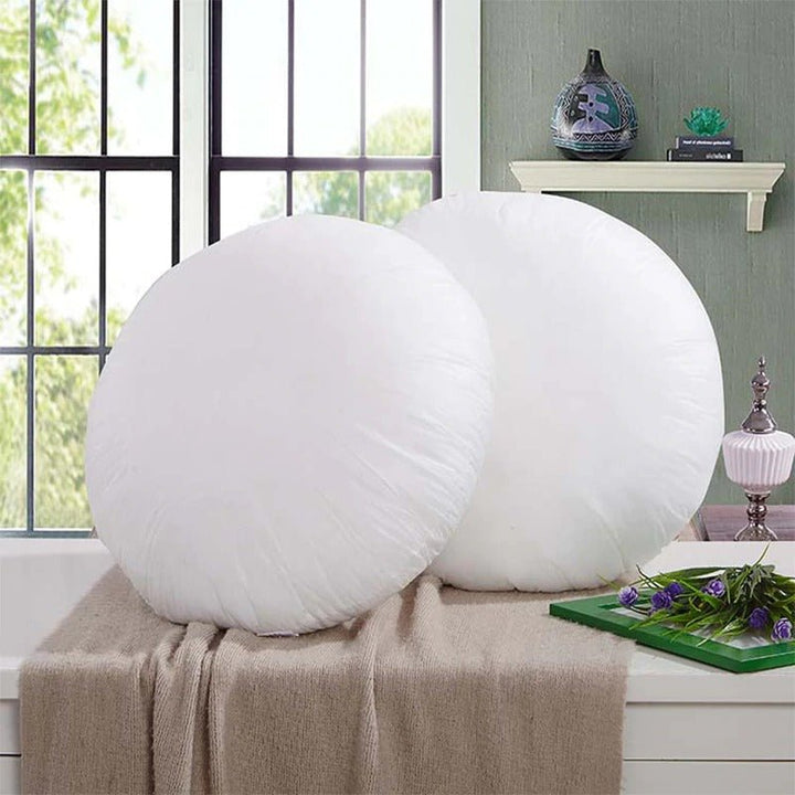 Coocha Simple Round Filled Cushions | Home Décor | Waseeh Pakistan