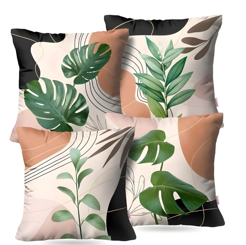 Coppice Living Room Sofa Cushion Covers (Set of 4) | Home Décor | Waseeh Pakistan