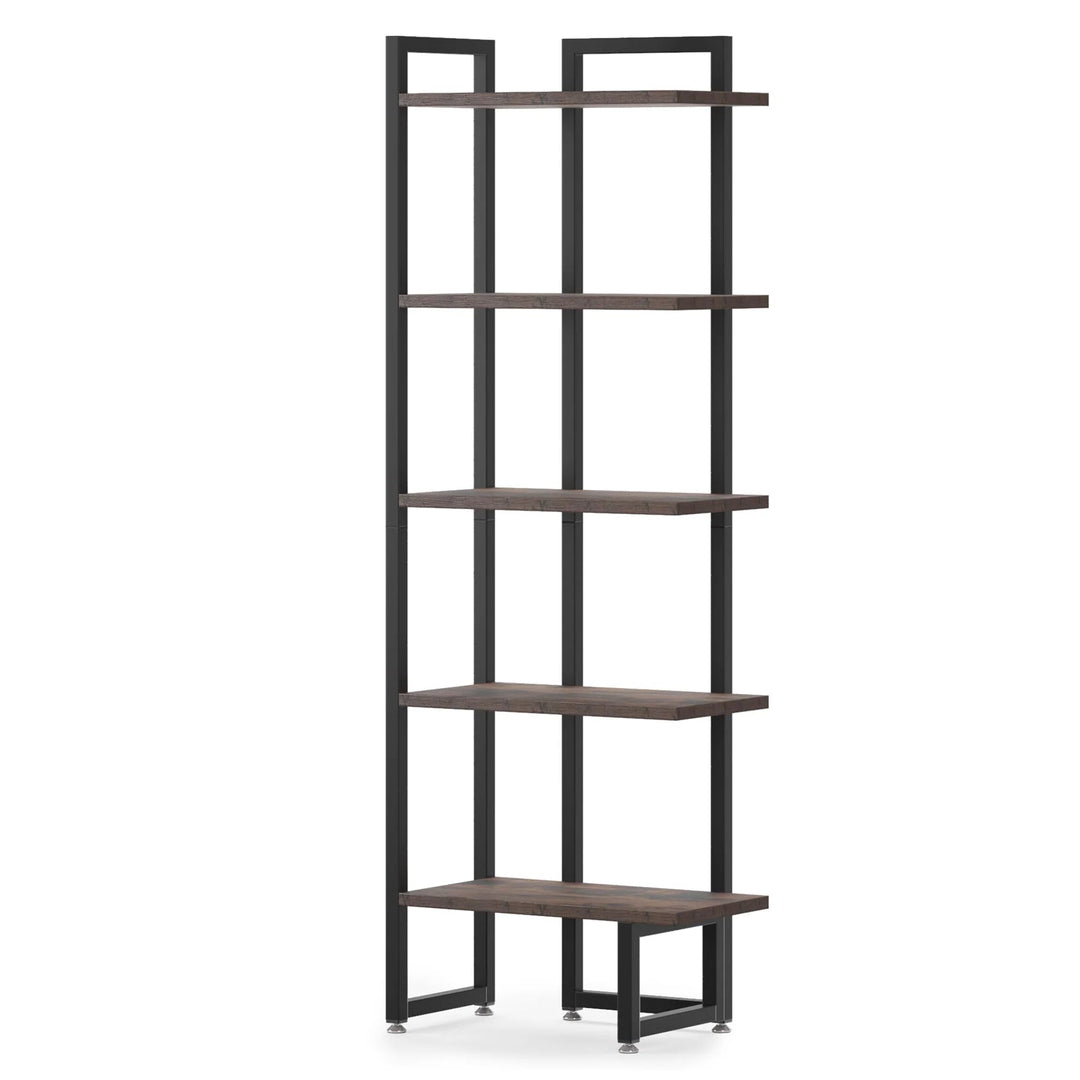 Cora Living Lounge Industrial Corner Shelf Bookcase Organizer Rack | Furniture | Waseeh Pakistan