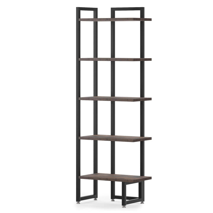 Cora Living Lounge Industrial Corner Shelf Bookcase Organizer Rack | Furniture | Waseeh Pakistan