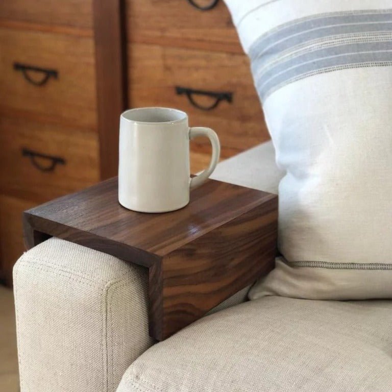 Couch Arm Snack Organizer Table | Not Sale FB | Waseeh Pakistan