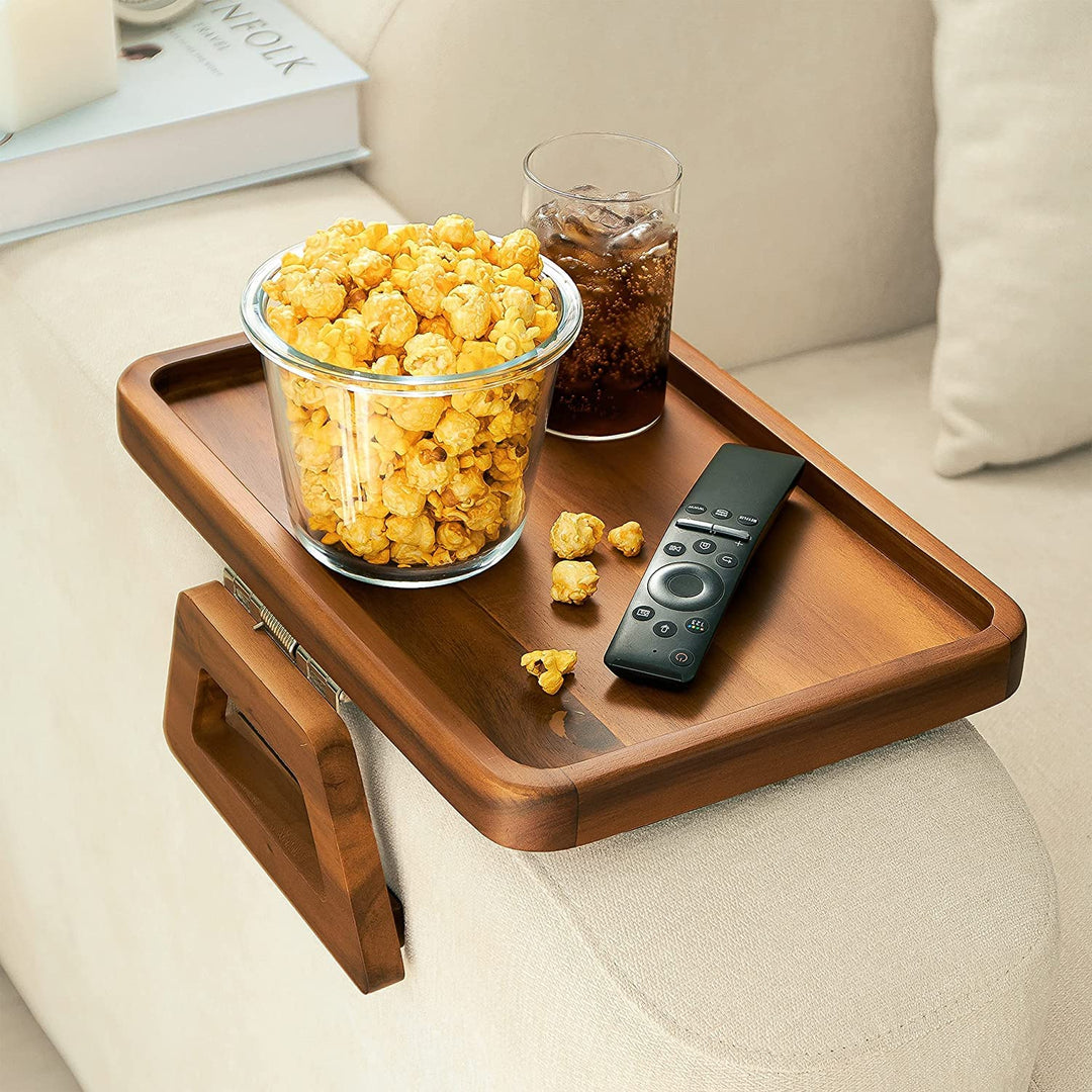 Couch Arm Tray Table, Portable Table and Side Tables for Small Spaces | Not Sale FB | Waseeh Pakistan