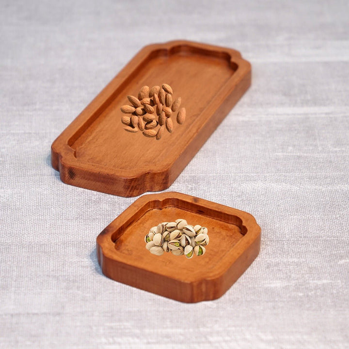 Crivo Tea Wooden Tray | kitchen item | Waseeh Pakistan