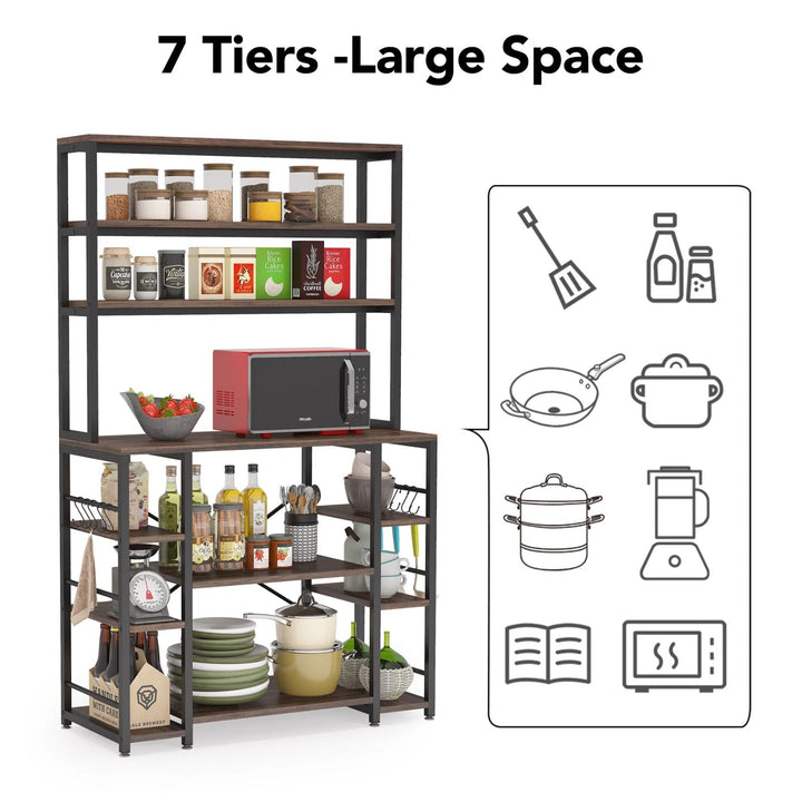 Diverse Oven Kitchen Utensils Cups Spice Storage Organizer Bakers Rack | Furniture | Waseeh Pakistan
