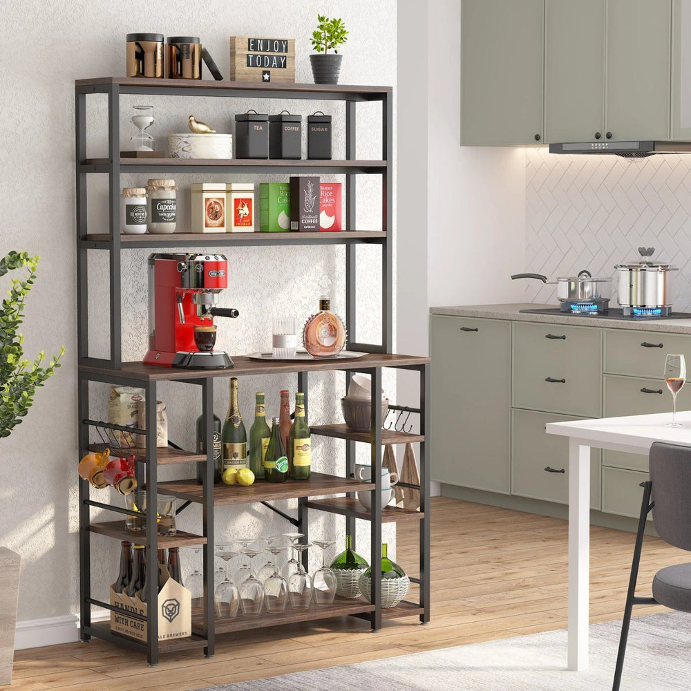 Diverse Oven Kitchen Utensils Cups Spice Storage Organizer Bakers Rack | Furniture | Waseeh Pakistan