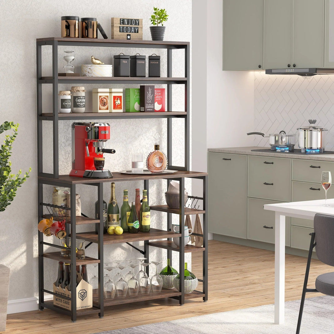 Diverse Oven Kitchen Utensils Cups Spice Storage Organizer Bakers Rack | Furniture | Waseeh Pakistan