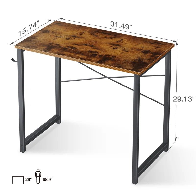 Djellona Metal Base Home Office Writing Working Desk | Furniture | Waseeh Pakistan